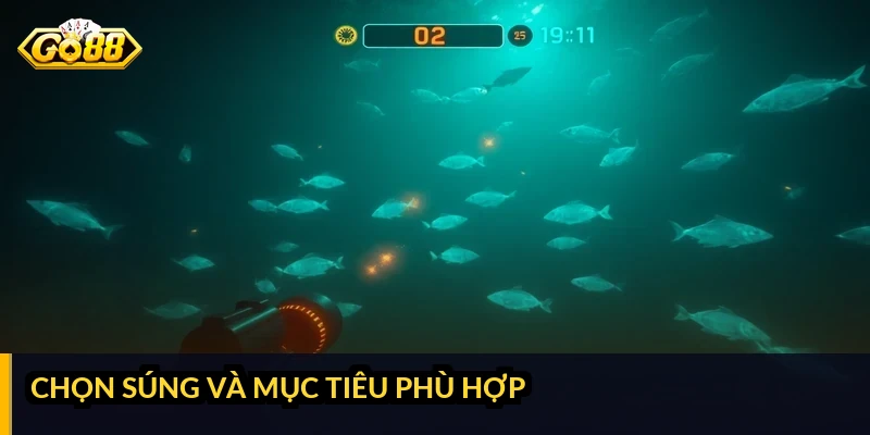 Chọn súng và mục tiêu phù hợp