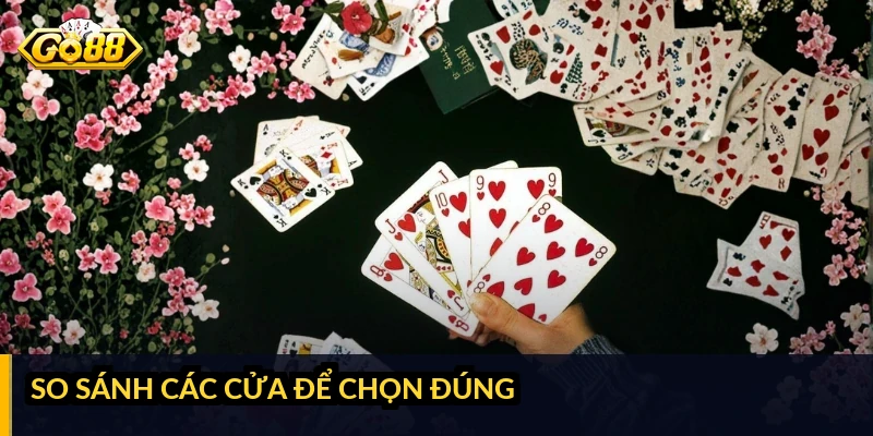 So sánh các cửa để chọn đúng